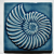 Fossil Ammonite Relief Tile