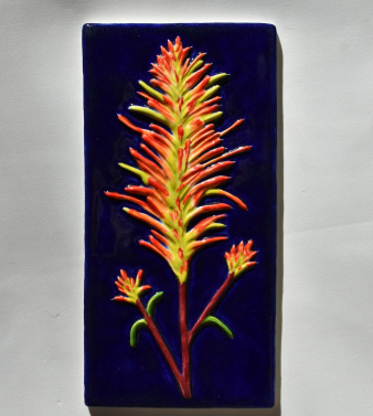 Indian Paintbrush Ceramic Tile Indian Paintbrush Ceramic Tile