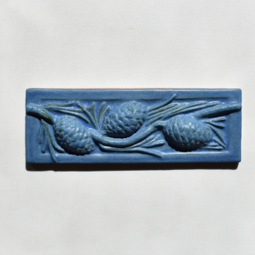 Mission Tile Border Pine Cone