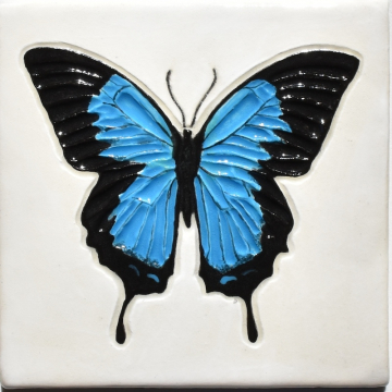 Blue Butterfly Tile